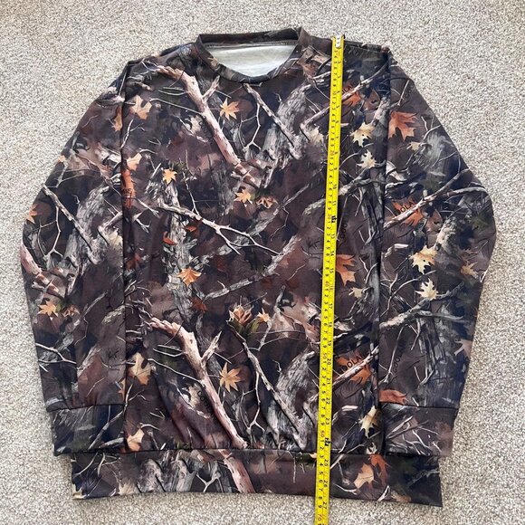Camo Tree Forest Hunting Long sleeve Mens M - Picture 3 of 5